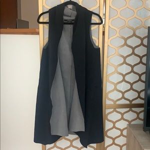 Dark and Light Gray Vest